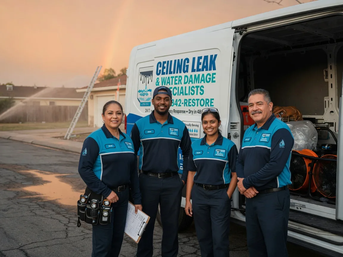 Ceiling Leak Cleanup company in Ivesdale, IL