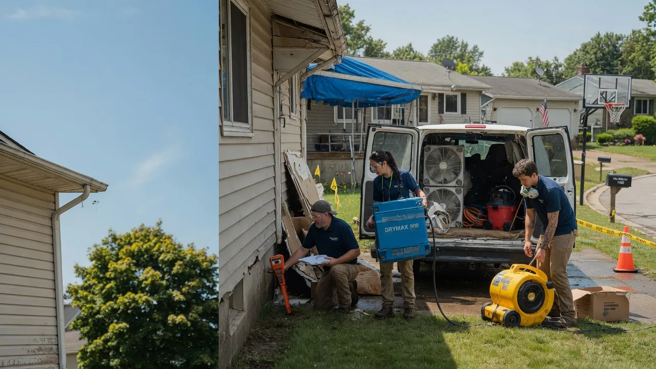 Ceiling Leak Cleanup in Ivesdale, IL near me