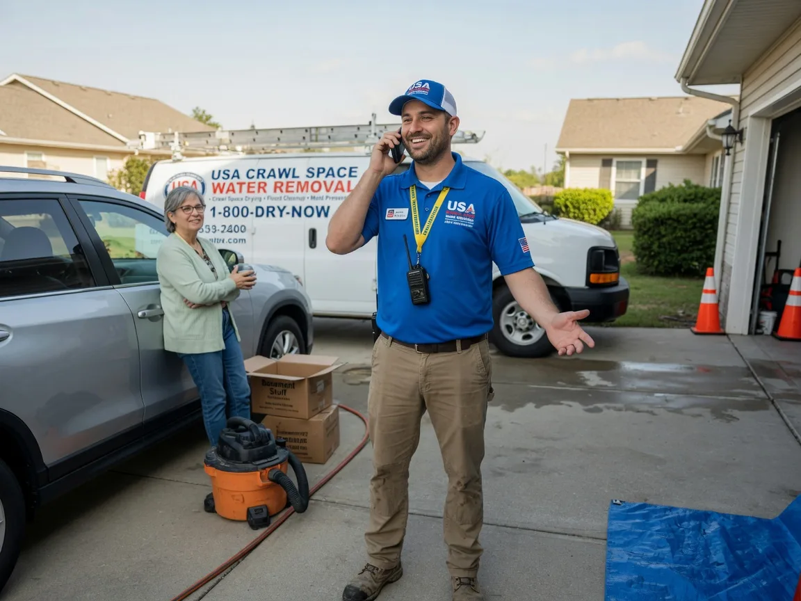 Crawl Space Water Removal Ivesdale, IL FAQs